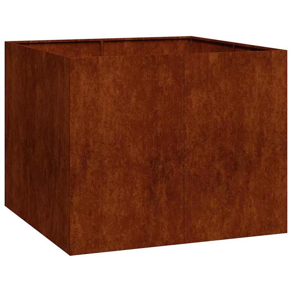 Cache-pot de jardin rouillé 100 x 100 x 80 cm