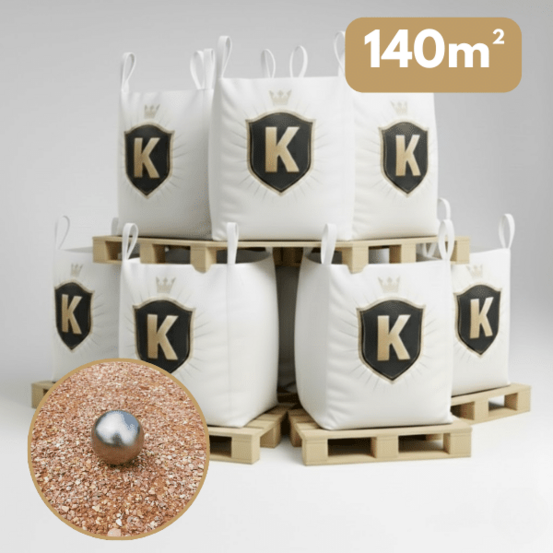 Sable stabilisé rose 0/8 mm – pack 7 big bag +/- 1,5t – pétanque