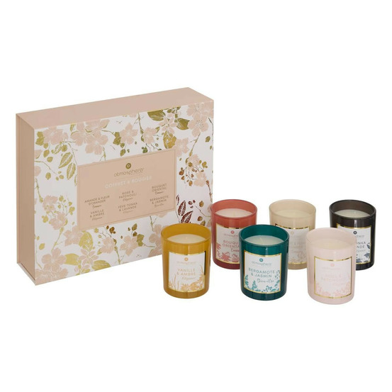 Coffret 6 bougies parfumées