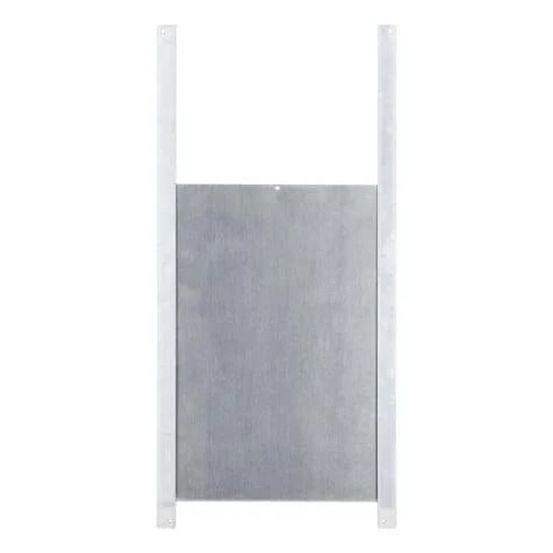 Porte coulissante pour poulailler 43 x 40 cm, aluminium, kit de montage complet