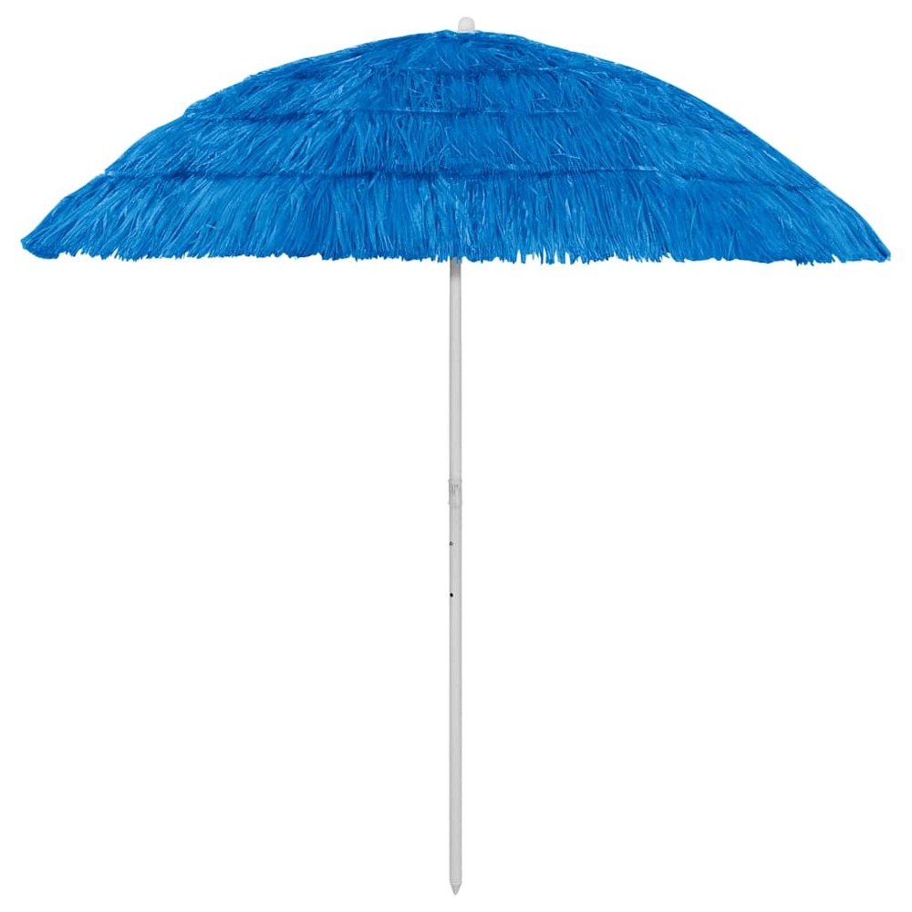 Parasol de plage hawaii 240 cm bleu