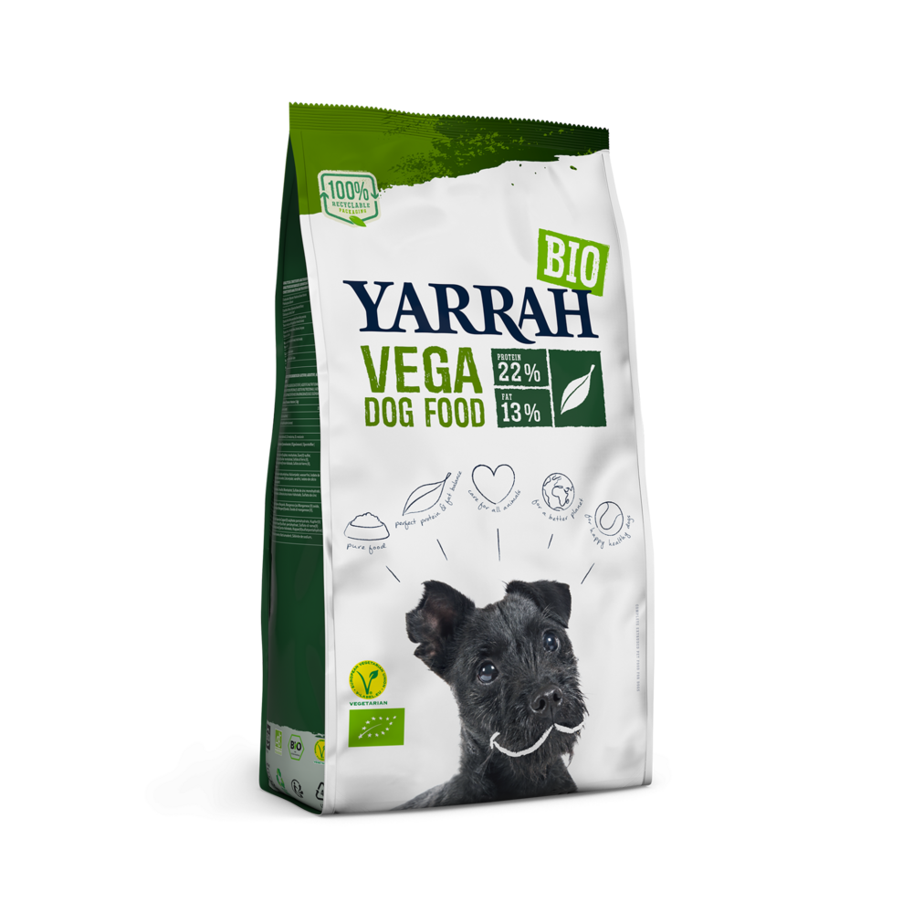 Yarrah - croquettes biologiques végétariennes pour chien 2kg
