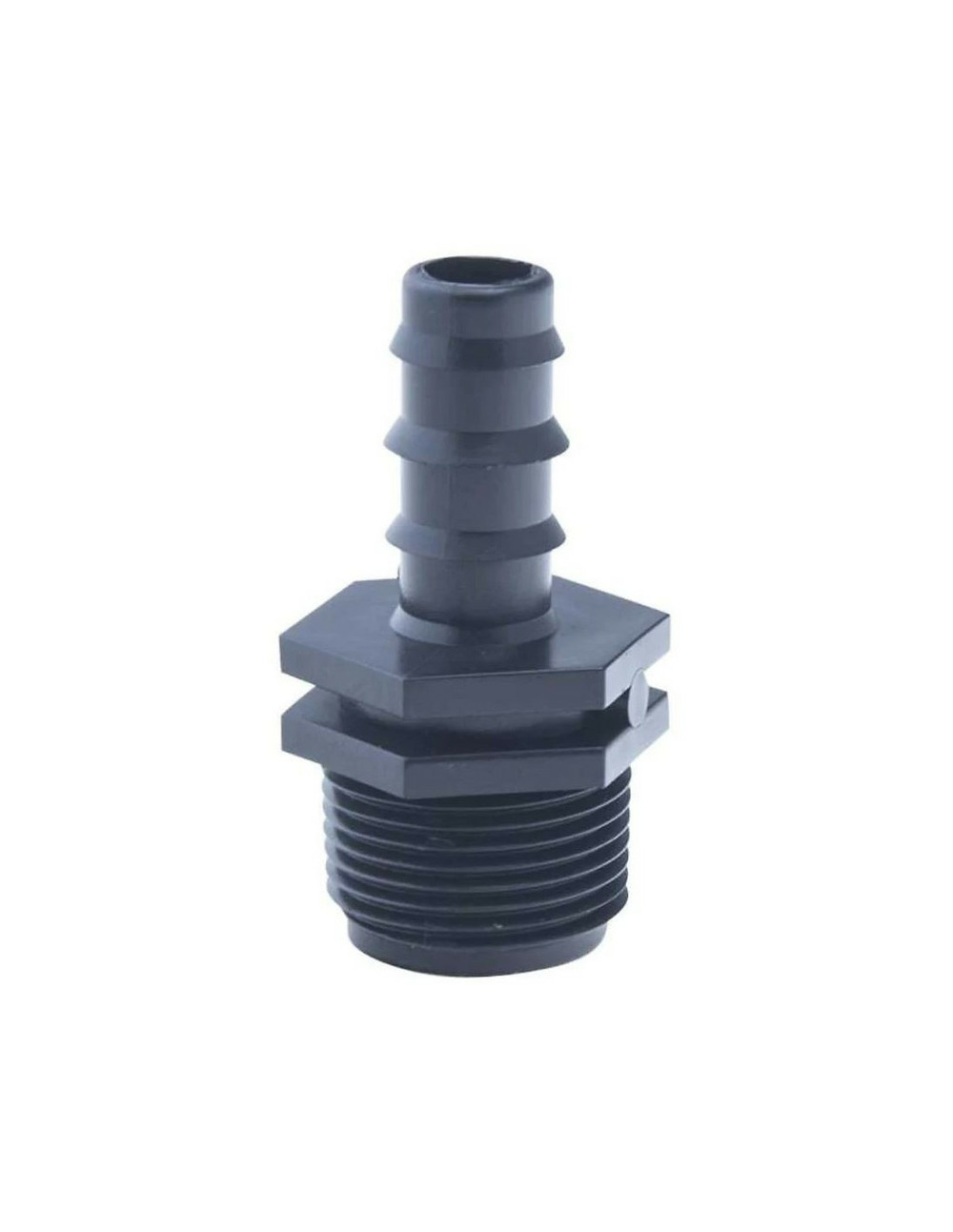 Manchon droit cannelé diamêtre 16mm filetage 20x27 - rain irrigation