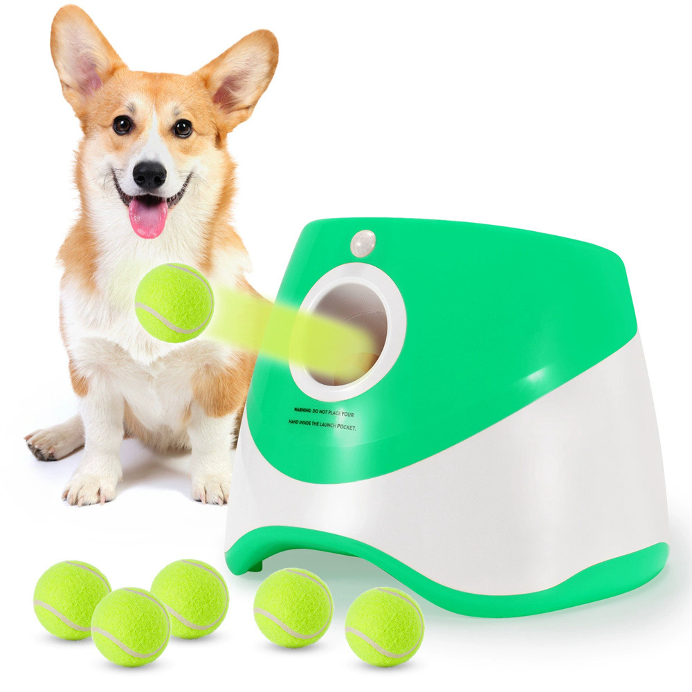 Dtopbuyage lanceur de balle automatique pour chiens