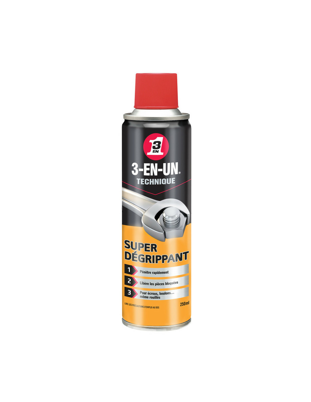 3-en-un super dégrippant gamme technique_250ml - 3-en-un