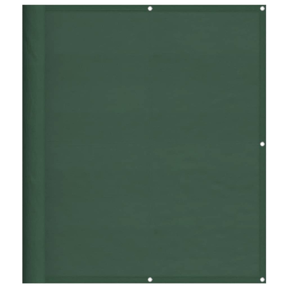 Écran de balcon vert foncé 120x700 cm 100% polyester oxford