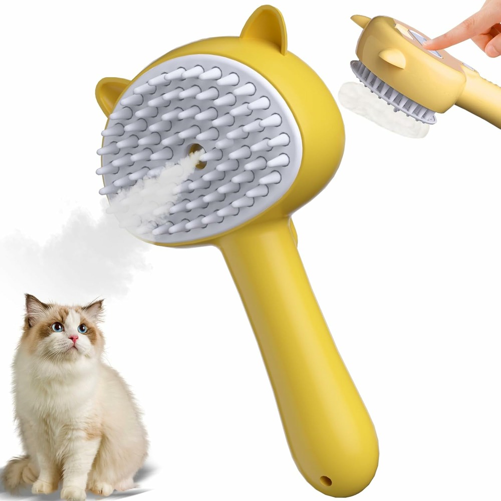 Brosse vapeur pour chat contre la mue dtopbuyage