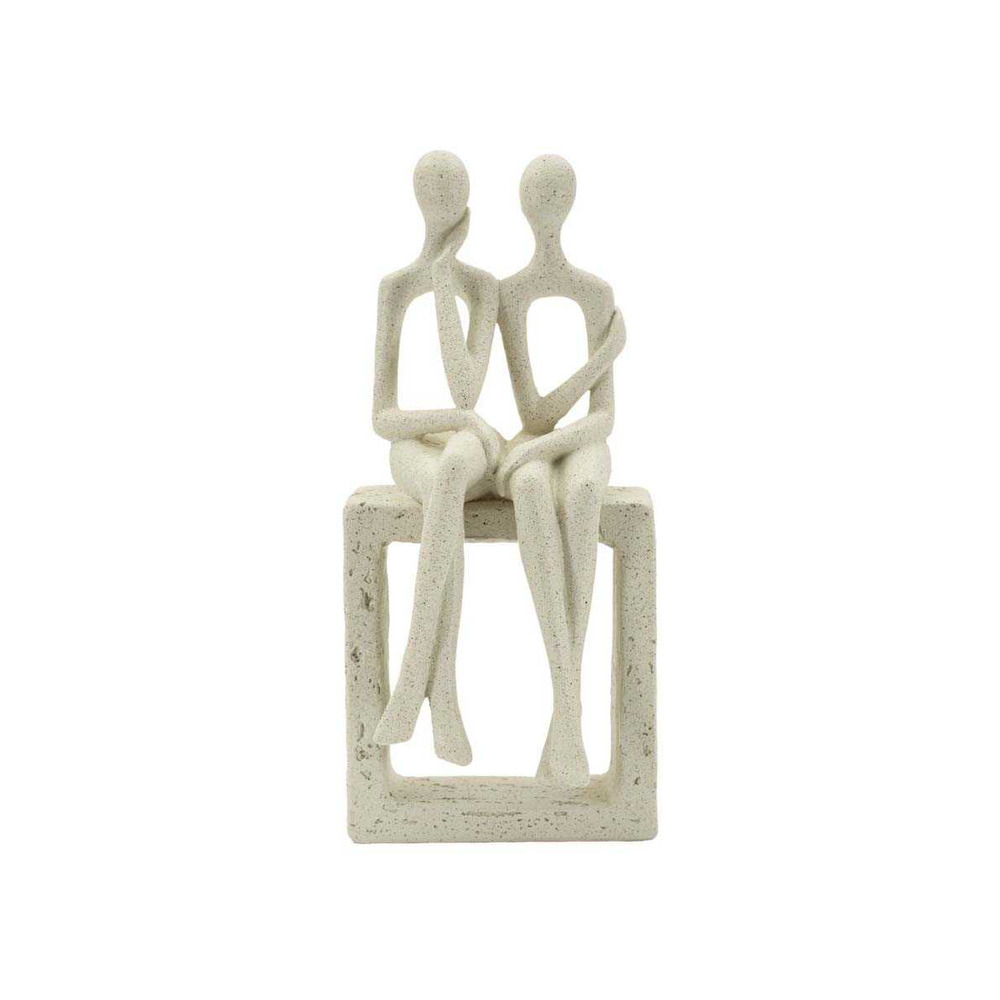 Statuette en polyrésine stons 11.5 x 9 x 25 cm