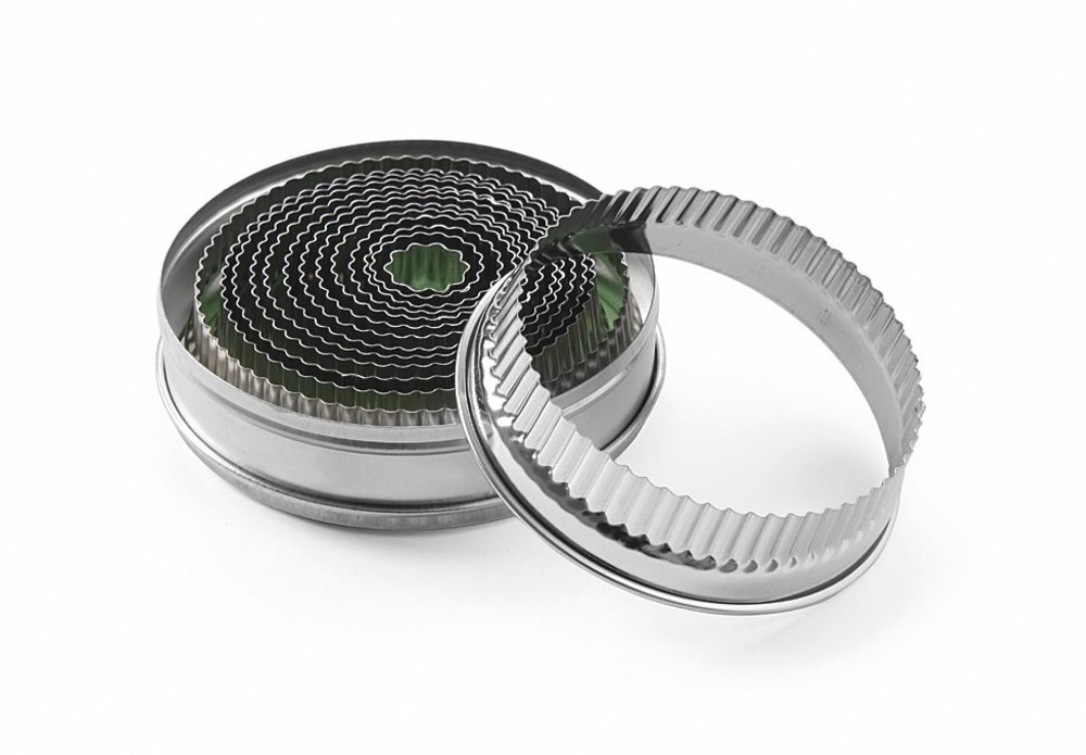 Découpoir avec bord cannelé 18-108 (h)35 mm - hendi