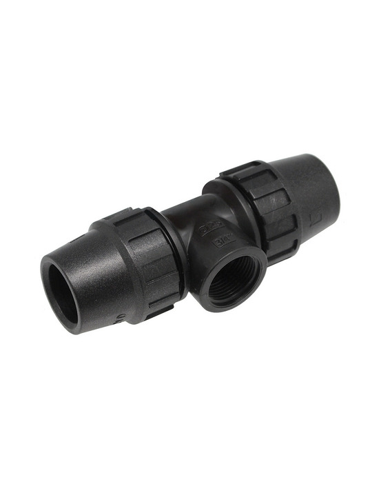 Raccord ''t'' filetage femelle 25mm (3/4'') aqua control