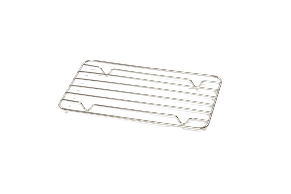 Grille fond de plat inox - 24x15 cm - matériel chr pro