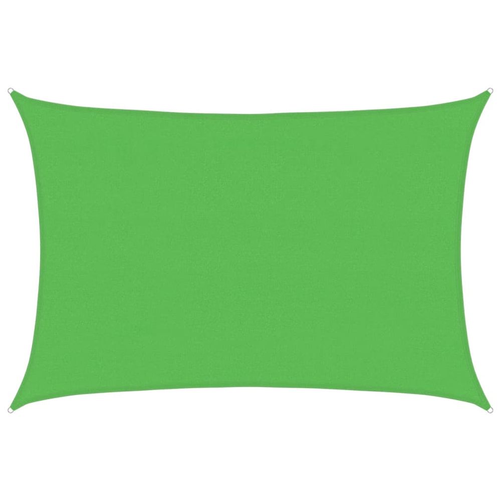 Voile d'ombrage 160 g/m² vert clair 4x6 m pehd