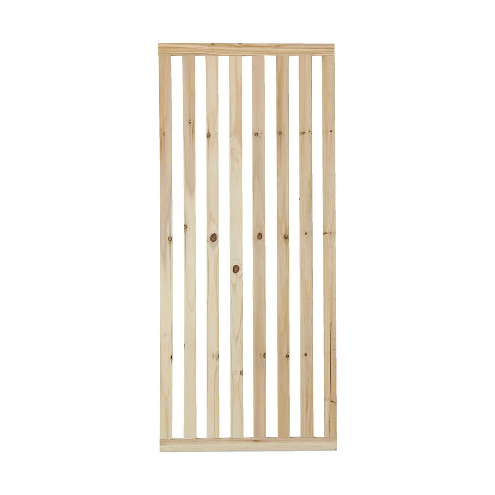 Panneau en latte de pin hauteur 140cm