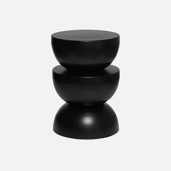 Table d'appoint, bout de canapé, table de chevet en métal, coumba, ø32 x 46.5cm