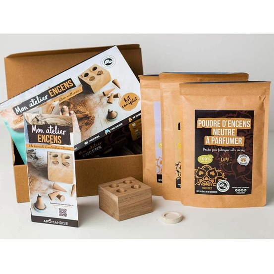 Coffret diy - fabriquer ses cônes d'encens