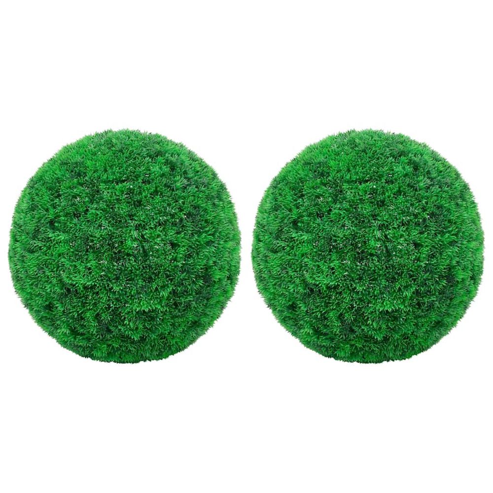 Boules de buis artificielles 2 pcs 52 cm