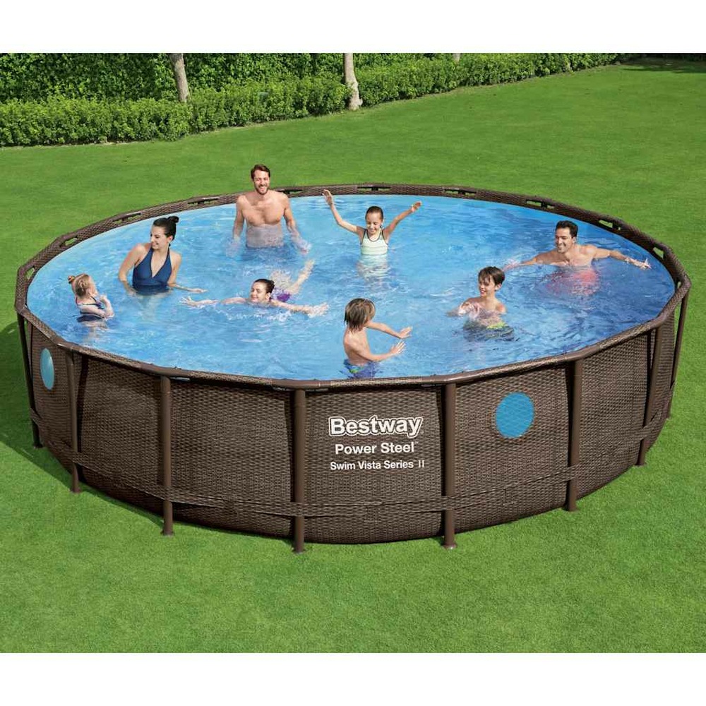 Ensemble de piscine power steel 549x122 cm