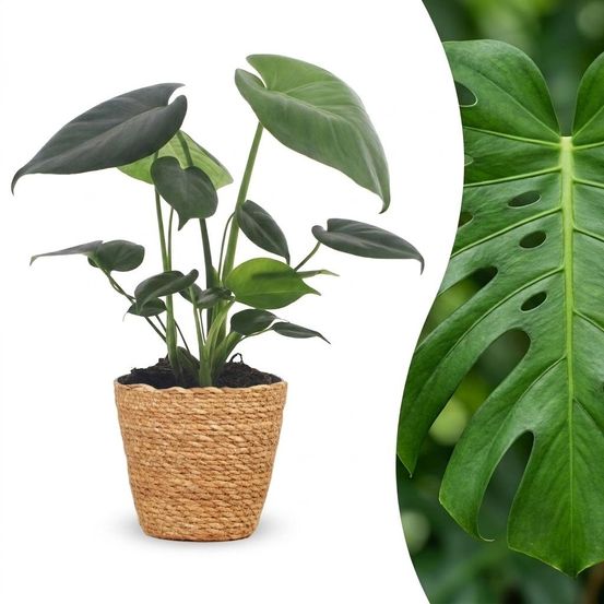 Monstera deliciosa - pot de 12cm - plantes d'intérieur