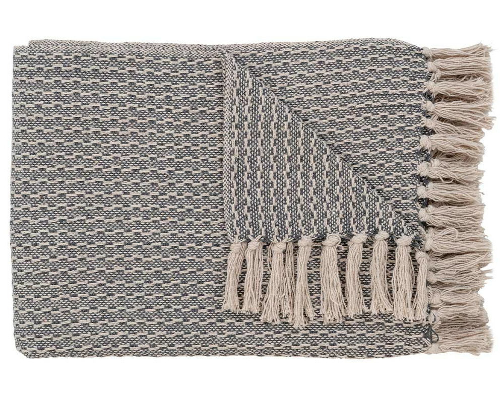 Fonni - plaid - 130x160 cm - en coton recyclé