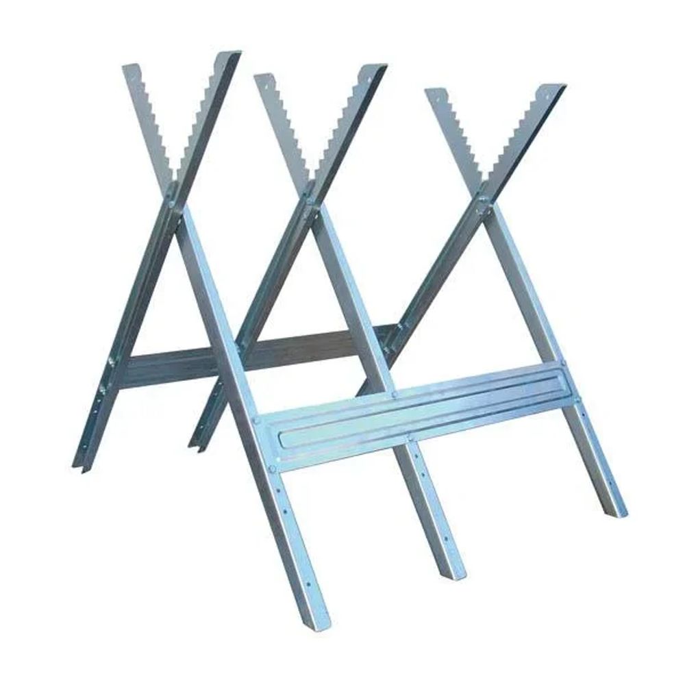 Chevalet de sciage en bois pliable