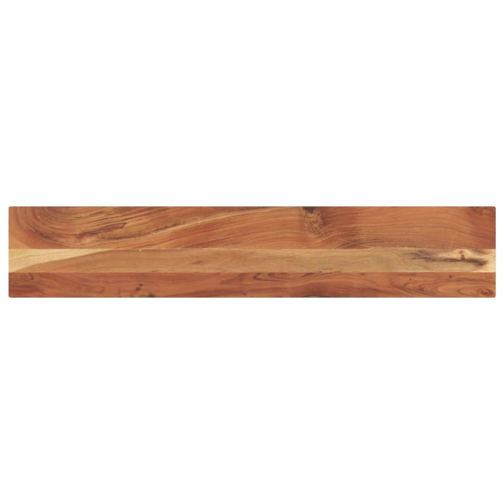 Dessus de table 180x40x2,5cm rectangulaire bois massif d'acacia