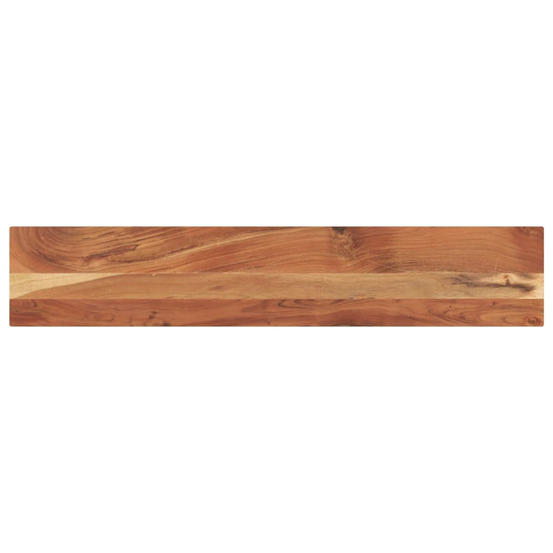 Dessus de table 180x40x2,5cm rectangulaire bois massif d'acacia