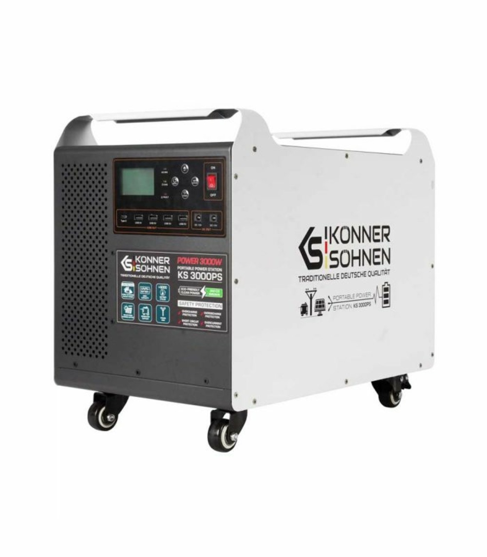 Centrale électrique portable, 3000w - könner söhnen ks 3000ps