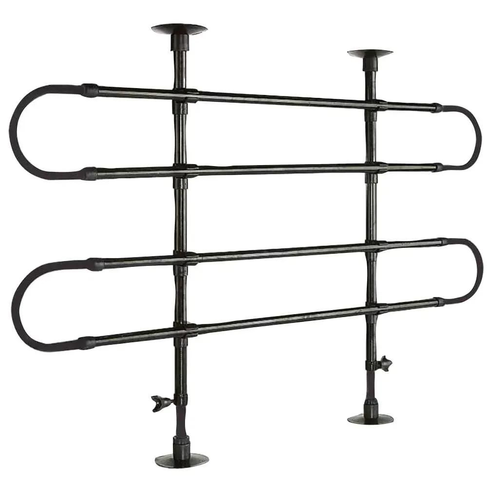 Barre pare-chien métallique ajustable 85-140cm h60-110cm