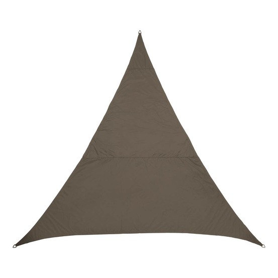 Voile d'ombrage elyora 4x4x4m gris ardoise