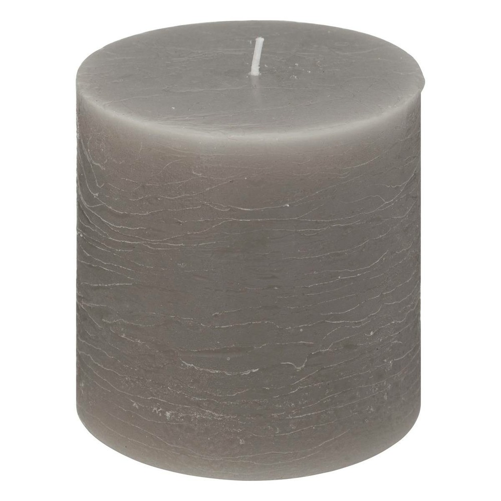 Bougie rustique - gris - 663g