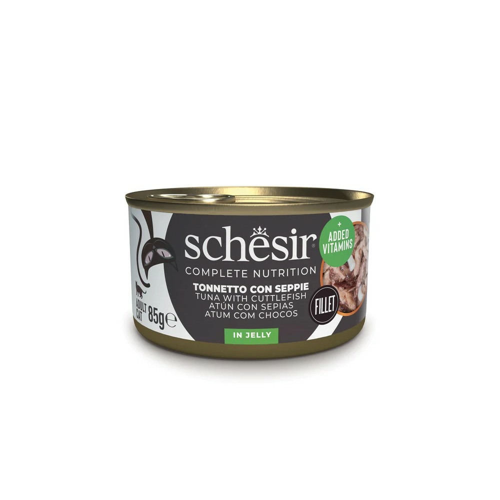 Gelee thon / seiche schesir chat 85 g