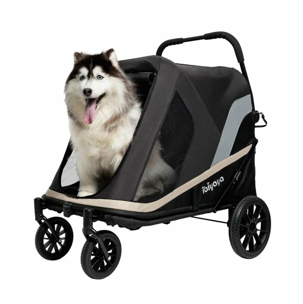 Poussette pliable pour grands chiens grand cruiser