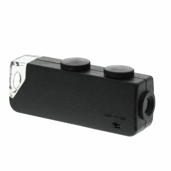 Microscope de poche - zoom et focus 60/100 - rodwin electronics