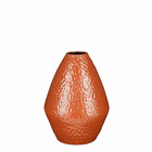 Mica decorations vase morris - 27x27x40 cm - céramique - marron