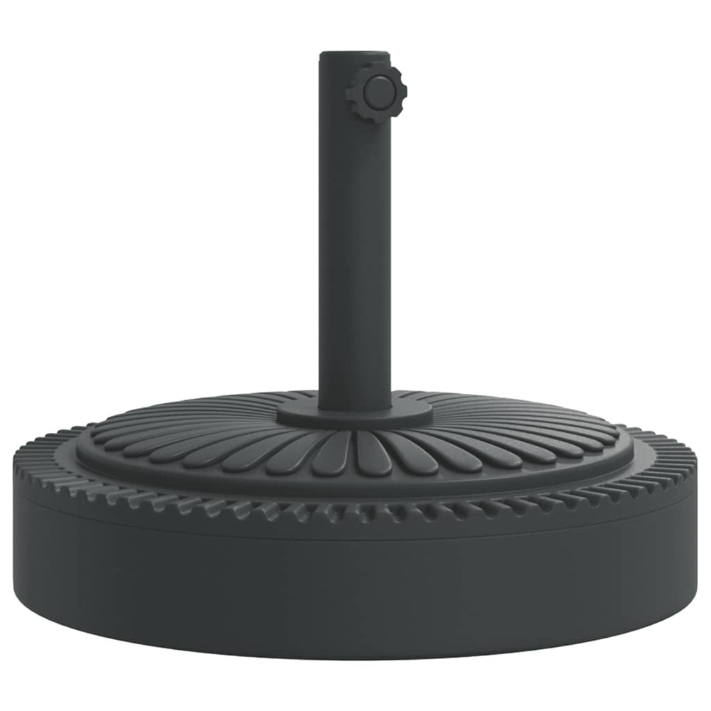 Base de parasol pour mâts ø38 / 48 mm 25 kg rond