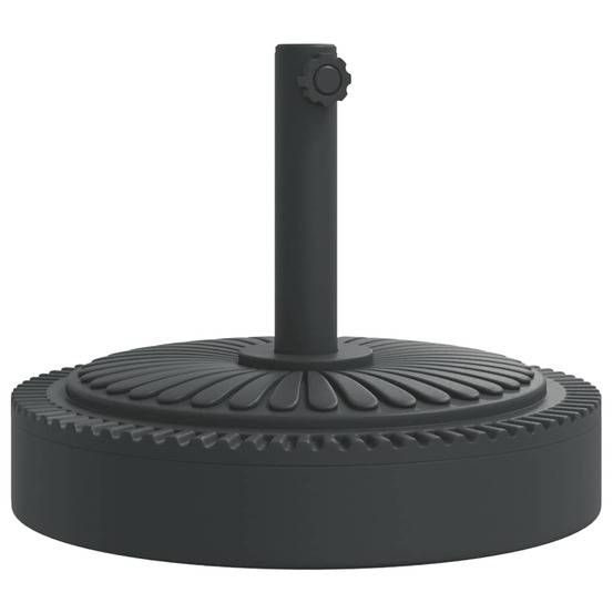 Base de parasol pour mâts ø38 / 48 mm 25 kg rond