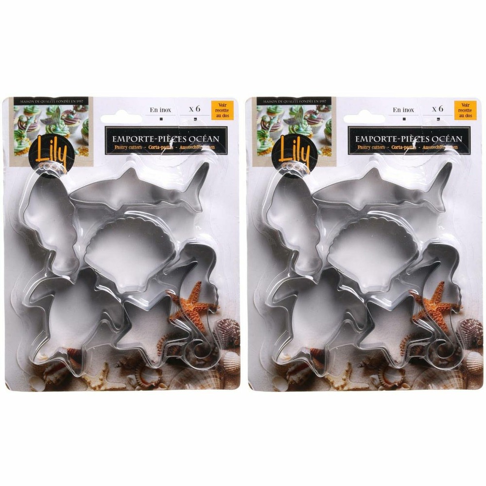 Emporte-pièce en métal océan