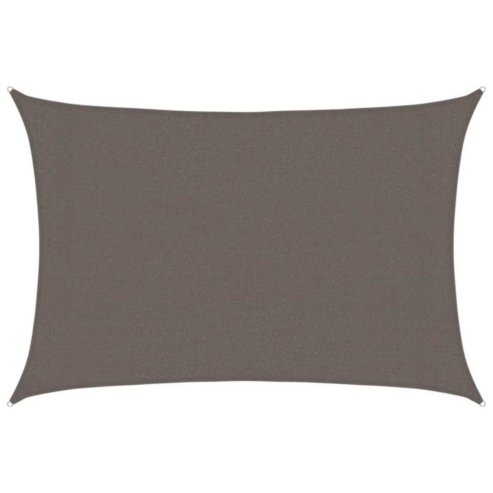 Voile d'ombrage 160 g/m² anthracite 3x4 m pehd