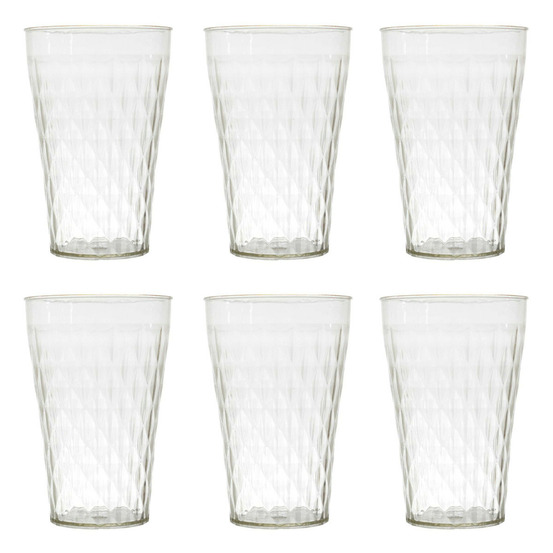 Lot de 6 verres réutilisables