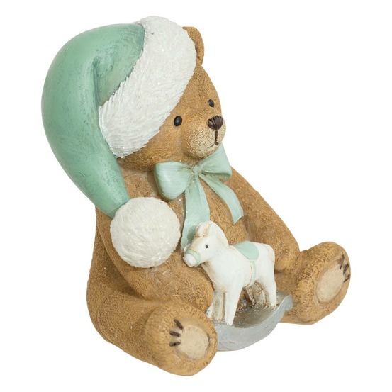 Ours assis resine h10,5 2ass