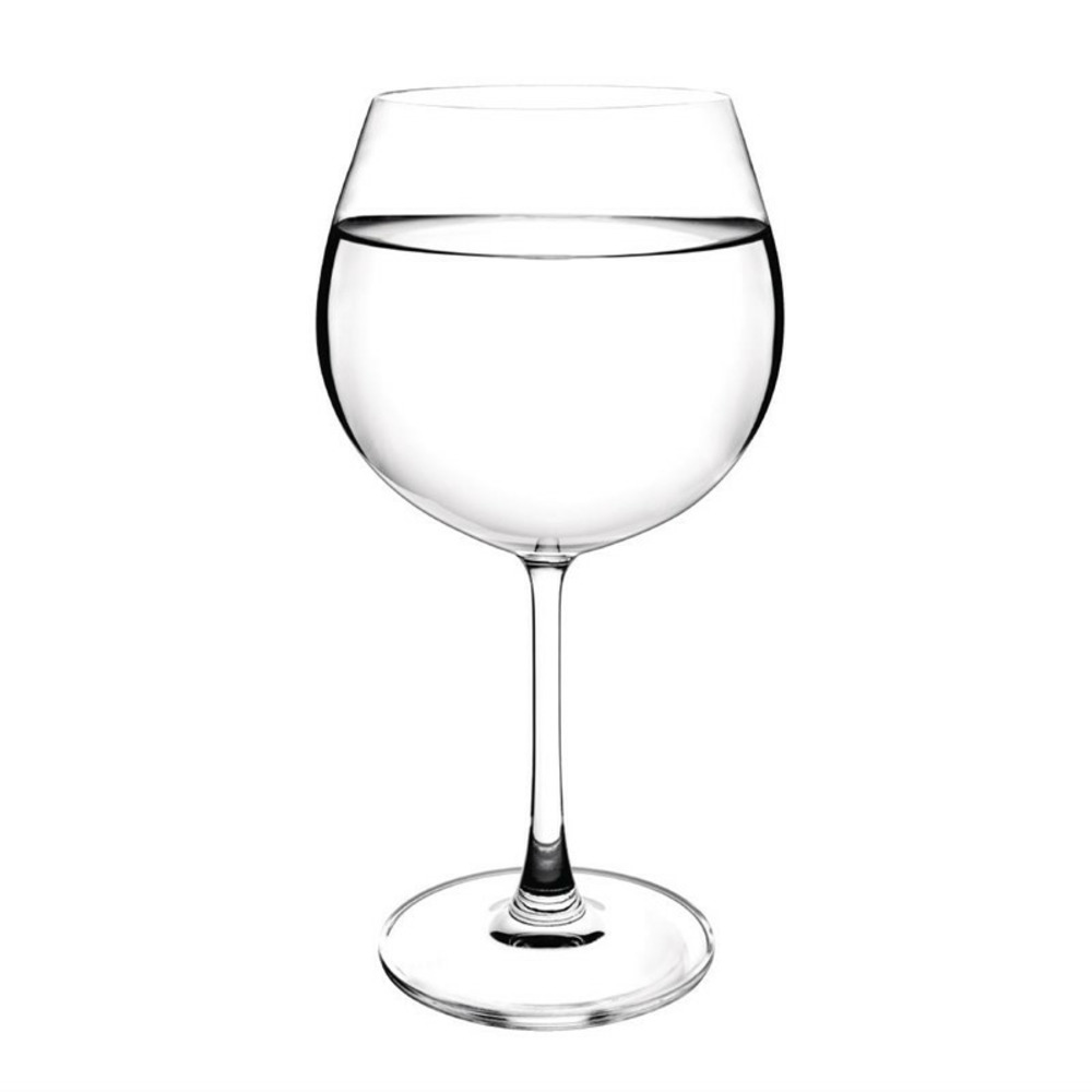 Verres à gin en cristal bar collection 645ml - lot de 6 - olympia