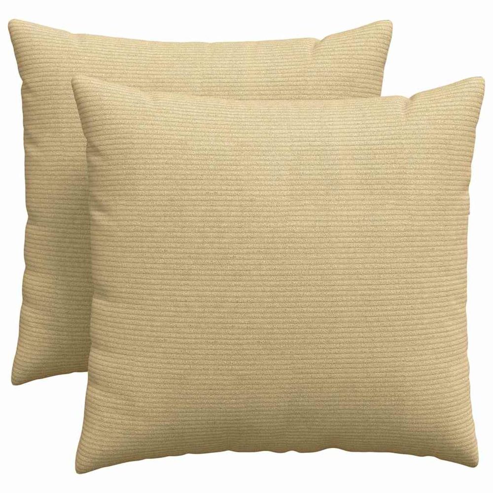 Coussins de canapé 2 pcs vert gris 50 x 50 cm
