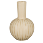 Mica decorations - vase en céramique crème h52