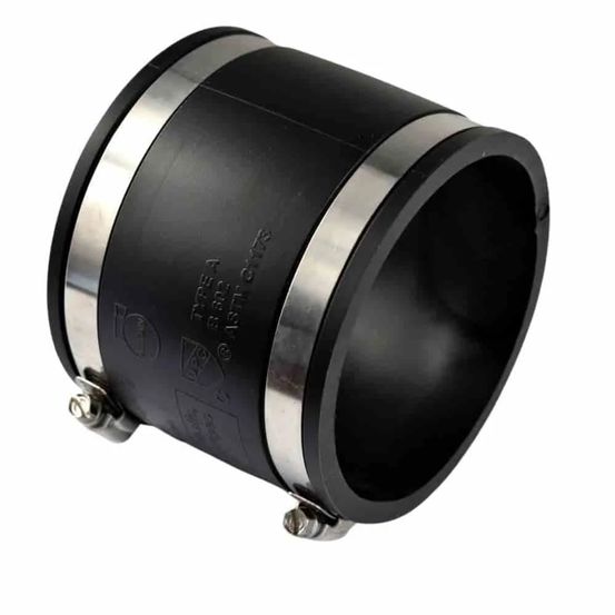 Raccord flexible 110mm, manchon élastomère pvc - connexion facile!