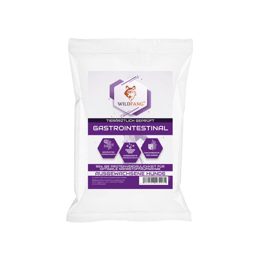 Wildfang - croquettes vetline avec peptides pour chiens - troubles gastro-intestinaux