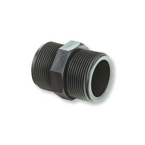 Manchon male male fileté en pehd - 1''1/2