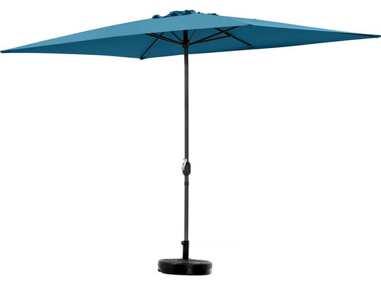 Parasol rectangulaire inclinable