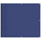 Écran de balcon bleu 90x800 cm 100% polyester oxford