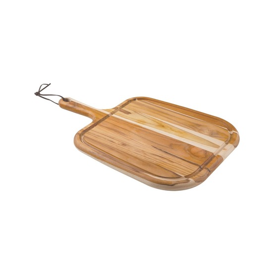 Planche à servir provence, 40x27x1,8cm, bois de teck