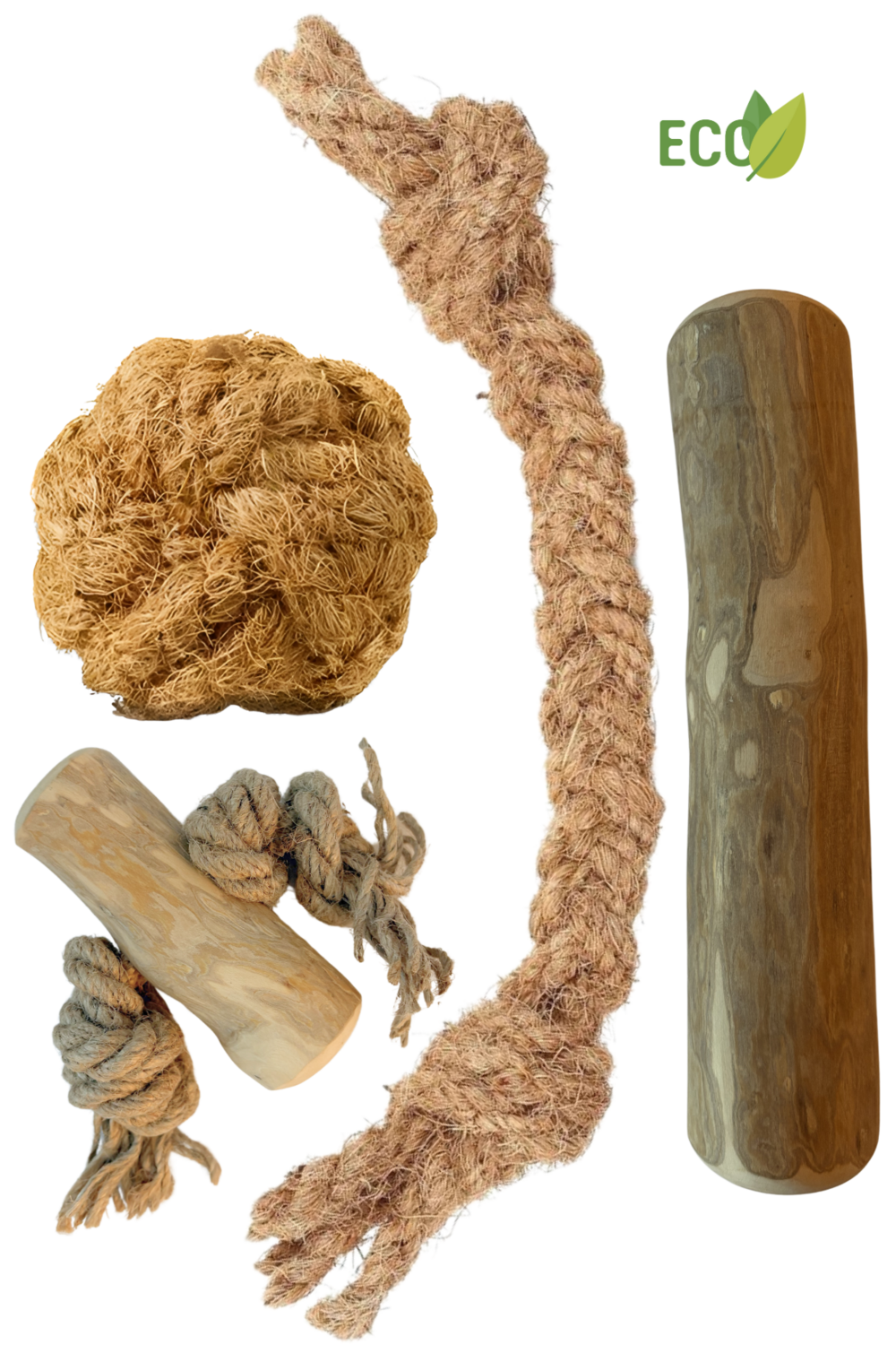 Pack de base jouets pour chien – mâcher et jouer naturellement taille L